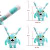 Schattige Blauwe Konijn Pluche Pop Abby Hatcher Bozzly Knuffel Voor Kinderen