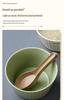 Biodegradable Rice Husk Chinese-Style Spoon: Disposable, Food-Grade for Porridge, Soup, Condiments, Dessert, and Takeout.