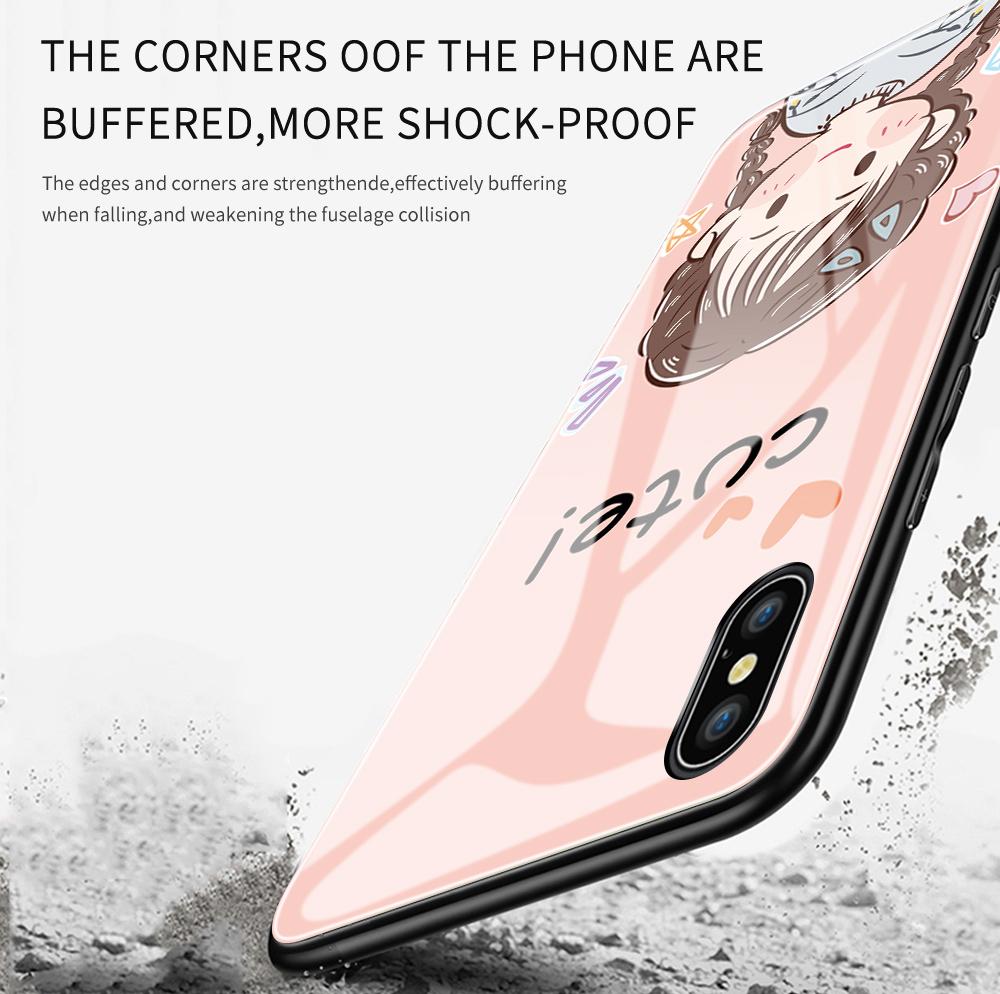 Tempered Glass Phone Case For OPPO Reno13 Reno14 Realme 11 12Pro 14 GTNeo6 C21Y C53 C75 OnePlus Nord2 NordCE3Lite Soft Edge Shockproof Smooth Shell