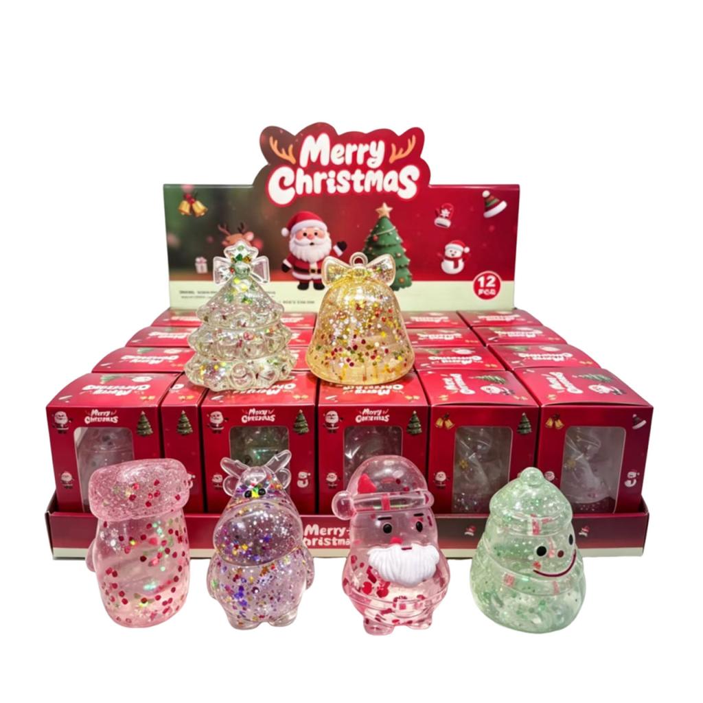 Christmas Bun Stress Toy Random