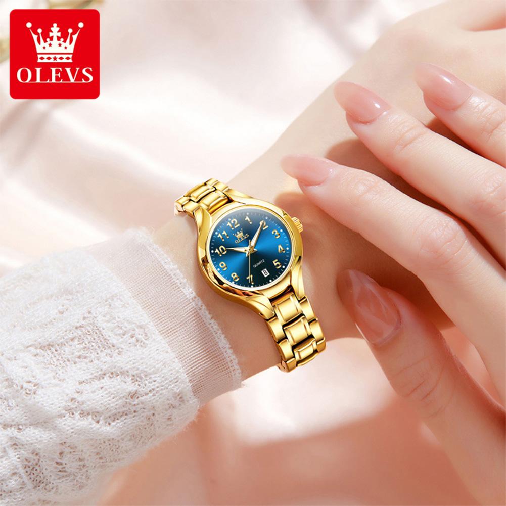 OLEVS Women Watch Luxury Original Brand Waterproof Luminous Quartz Watch Automatic Date Ladies Watches Wristwatch