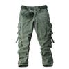 Men's Loose-Fit Overalls: Windproof, Wear-Resistant, Casual Trousers with Multiple Pockets