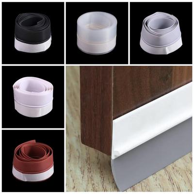 Borracha de Vedação Autoadesiva para Porta Janela à Prova de Insetos Fita de Vedação de Silicone Portas de Segurança