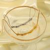 Yori High Quality Irregular Stainless Steel Pendant Necklace Stainless Steel Tarnish Resistant Daily Exquisite Jewelry