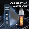 500mL Stainless Steel Insulated Boiling Cup for Car Universal 12V/24V USB Portable with Intelligent Digital Display