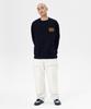 MAHAGRID International Sweatshirt Navy(Mg2Esmm452A)