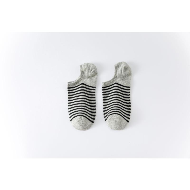 Ship Socks, Women's Summer Striped Retro Short Socks, Trendy Sweat-absorbing Women's Socks, Non-dropping and Anti-slip Socks for Summer