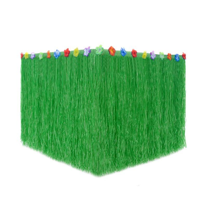 Straw Color Table Skirt 60CM Party Decor Hanging Ornament for Home Door Curtain