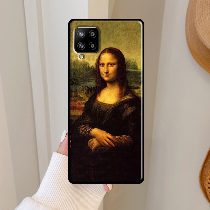 Leonardo da Vinci Mona Lisa Art Case For Samsung Galaxy A06 A05 A16 A26 A36 A56 A33 A32 A52 A15 A53 A13 A34 A54 A14 A35 A55