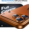Metal Camera Tempered Glass For iPhone 17 Pro Max Alloy Black Lens Protector Cover For iPhone 17 Air 17 Pro Max 5G Lens Ring Cap