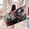 A-Attack O-On T-Titan Levi Ackerman Microfiber Beach Towel Absorbent Quick Dry Soft Yoga Swimming Resort Mountain Climbing Towel