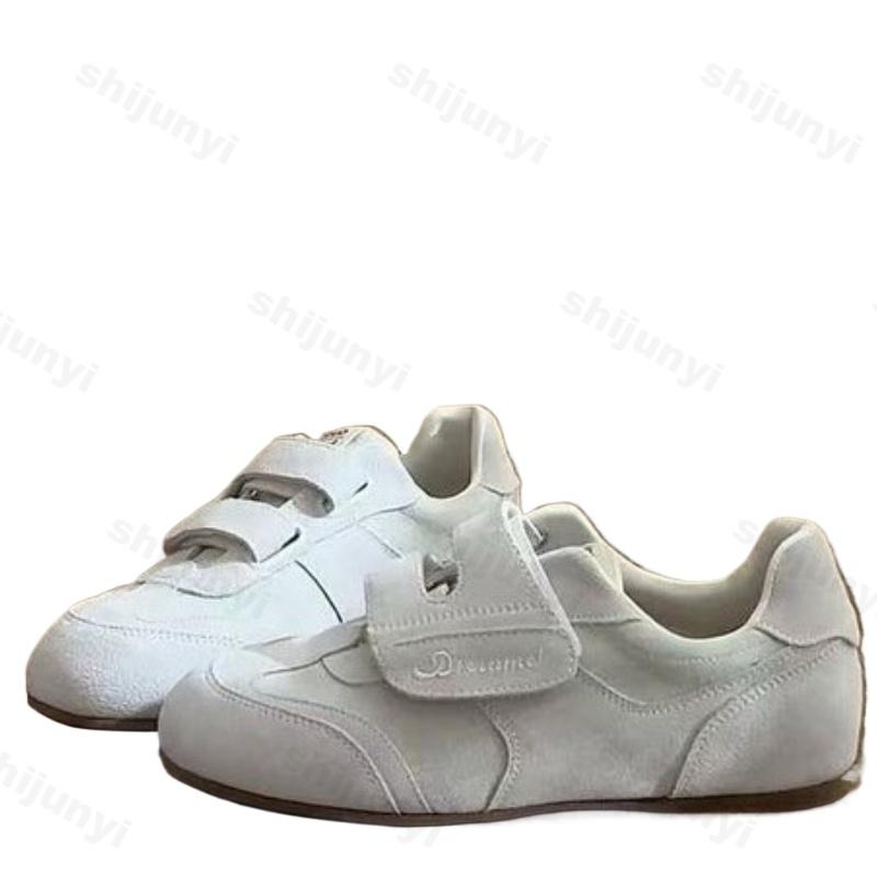 Women's Flats 2025 Spring Autumn Vintage Outdoor Non Slip Sneakers Lightweight Comfortable Luxury Soft Sole Casual Shoes