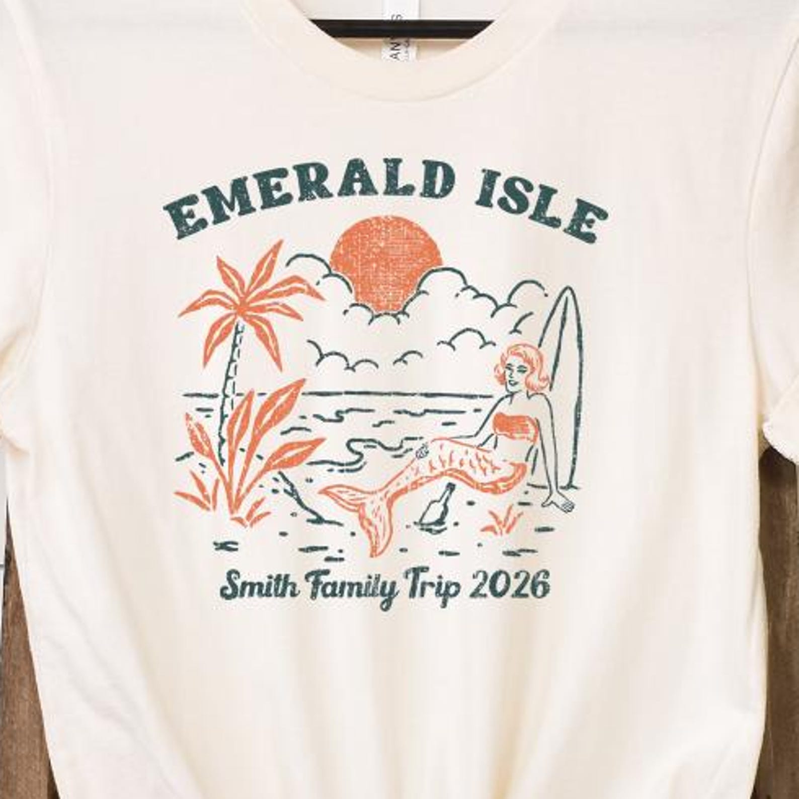 Custom Trip Shirts Matching Beach Personalized Trip T-Shirts Vacay Hawaii Florida Key West Keys Mermaid Cruise Obx Family Vacation Friends L