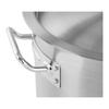 Gastronorm Pot With Lid, Stainless Steel, For Induction Cookers, 36 L