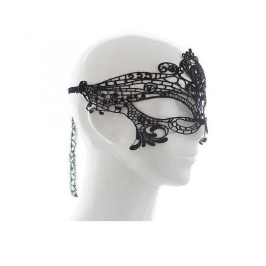 Women's Black Lace Mask - Royal Mask - Fetish Style