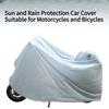 1PC motorcycle clothing PEVA single-layer rain and sun protection bicycle cover, electric vehicle protective cover