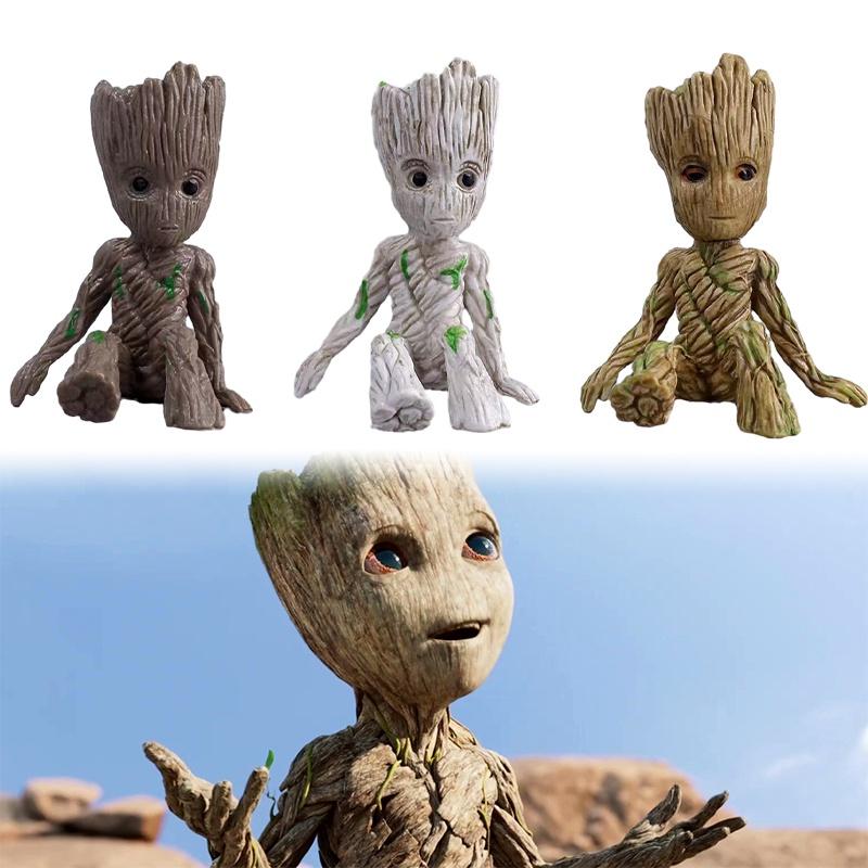 Solid Marvel Avengers Groot Cake Decoration For Cross-border Scenic Area Animal Shape