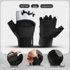 Guanti da Fitness Mezza Dita Antiscivolo Ammortizzanti da Donna - Resistenti all'Usura e Traspiranti per Yoga, Ciclismo e Allenamento.