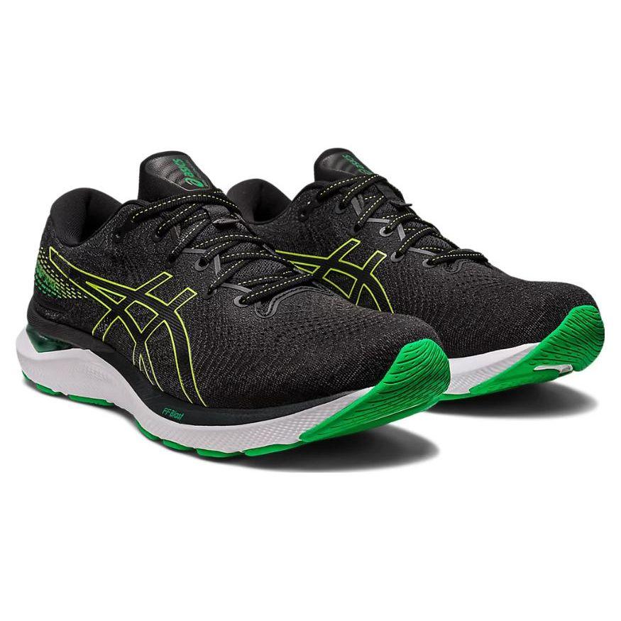 Asics Gel Cumulus 24 Black Lime Zest Men Sneakers 1011B366-012