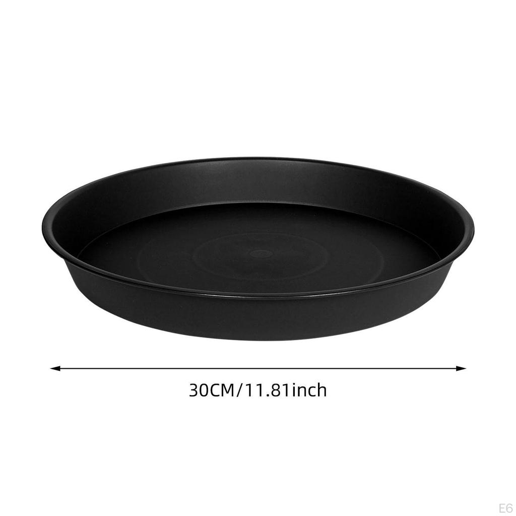 12 Pack 11.81 Inch Plant Saucers for Water Drainage in Pots