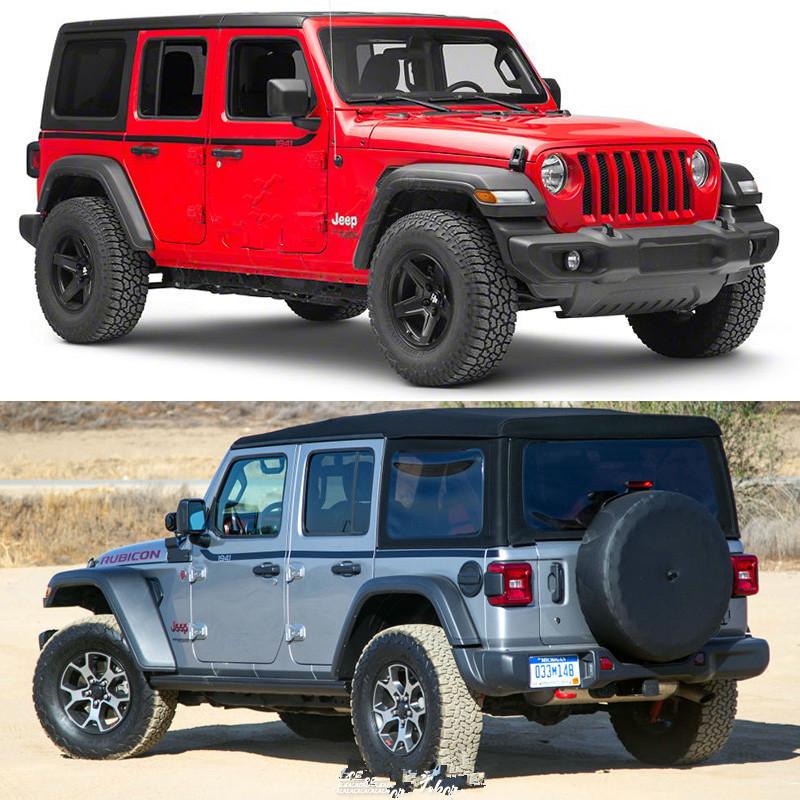 Jeep Wrangler 1941 Hood & Body Pinstripe Decal Set