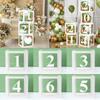 Transparent Number Box Baby Shower Decoration Happy Birthday Wedding Balloon Decor 1st Birthday Party Supplies Balloon Box Decor