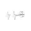 2PCS/Set Stainless Steel Heart Moon Earbone Stud Screw Ball Stud Earrings for Women Fashion Ear Tragus Cartilage Body Piercing