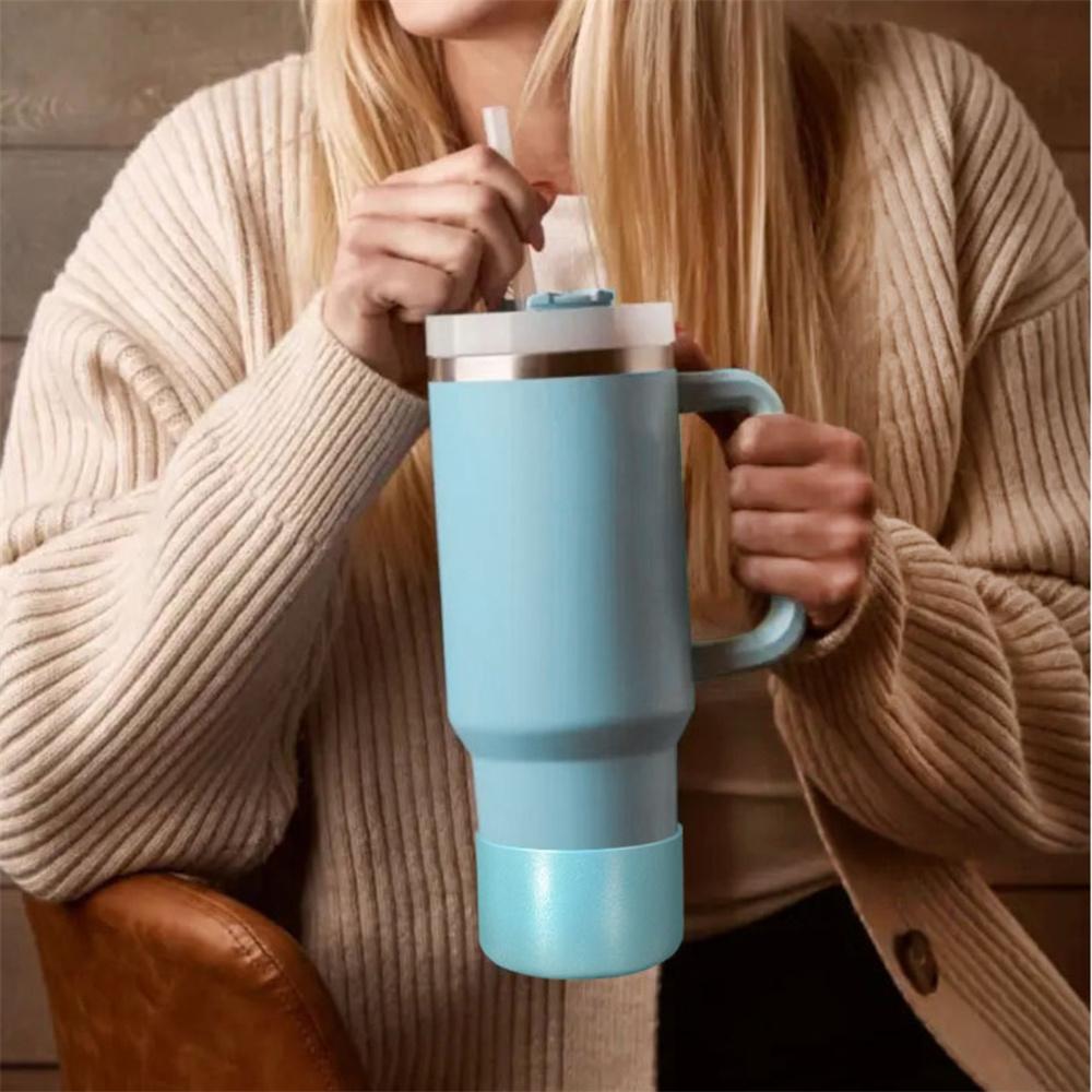 7.5cm Silicone Boot for Stanley 40 oz Quencher Adventure Tumbler and IceFlow Flip 30 oz 20 oz Stanley Cup Accessories Protector