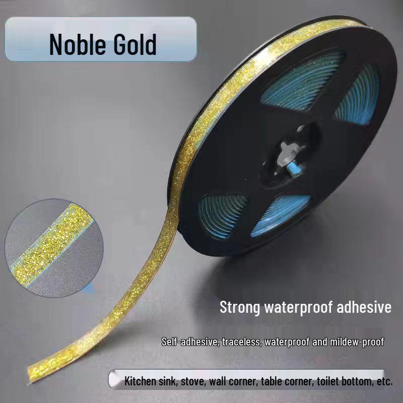 Waterproof Anti-Mold Self-Adhesive Kitchen & Bathroom Sealing Strip