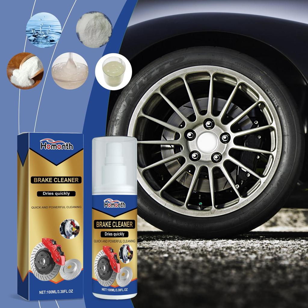 Homonth Automotive Brake Cleaner Automotive Effective Grease Remover Vehicle Brake System Cleaner