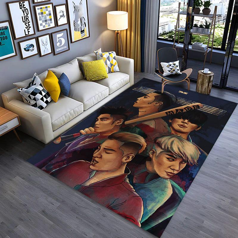 Big Bang: Explosive Energy Harmony Carpet Doormat Home Decor Doormat Art Bathroom Mat