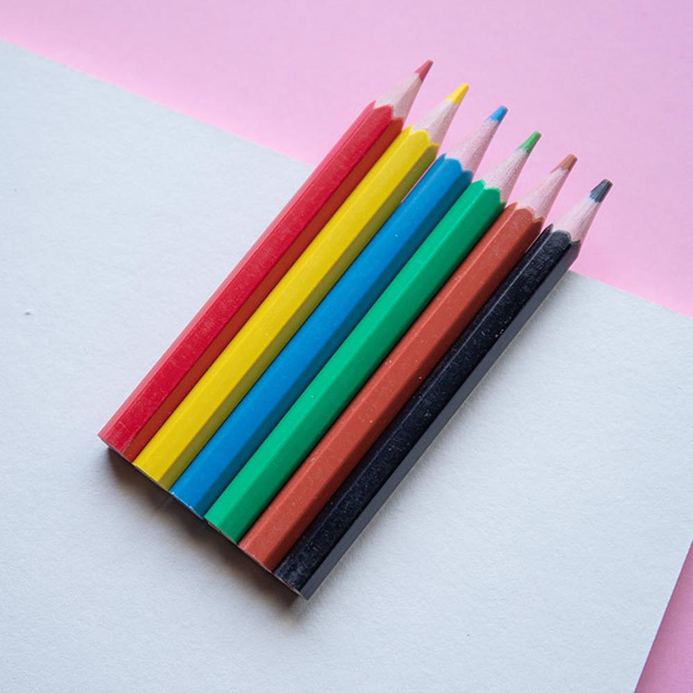 

3.0mm Core Erasable Colored Pencils 6Pcs/Set Color Drawing Pencil Type A
