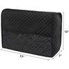 Reusable Sewing Machine Cover PVC Protective Waterproof Scratch-proof Dust Cover Anti Dust with Storage Pockets