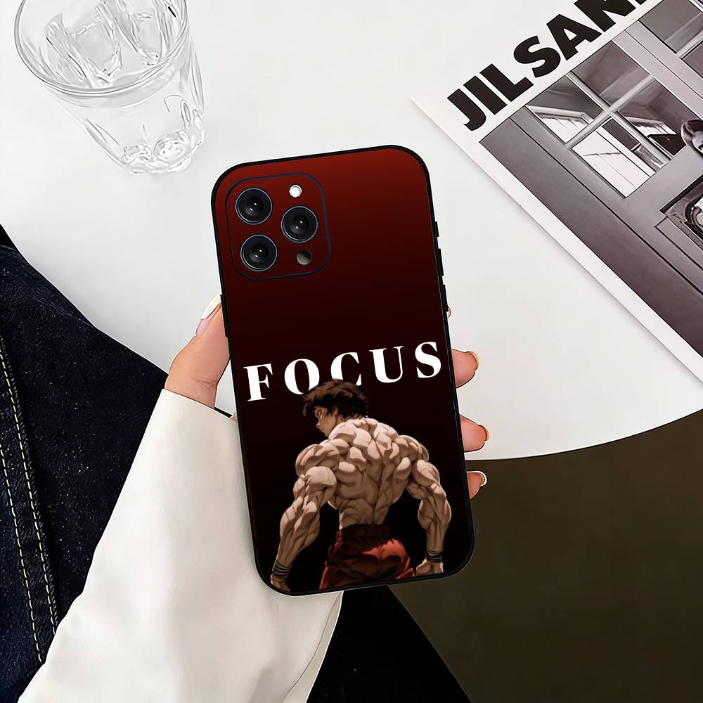 Hanma Baki Anime  Phone Case Silicone Soft For IPhone 17 16 15 14 13 12 11 X XR Plus Pro Max Plus