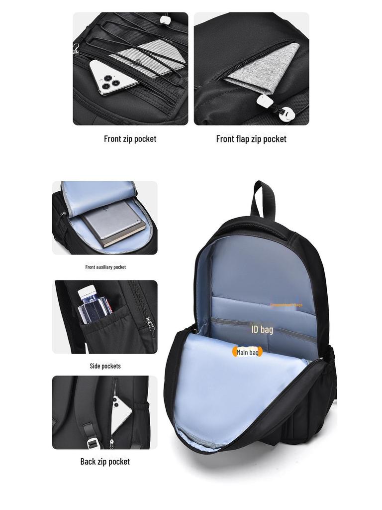 Large Capacity Trendy Backpack for Teens and Adults - Unisex, Versatile, Casual Style.