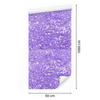 Lavender, Purple, Blue and White Glitter Wallpaper 50x1000