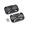 Motorcycle CNC Brake Master Cylinder Cover Front Rear For Harley Touring Road King Street Electra Glide Ultra V-Rod Night Rod