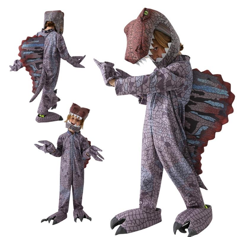 Niedliches Jurassic World Stacheliger Drache Cosplay Kostüm für Kindertags-Party-Aufführung