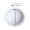 Adjustable ABS Plastic Airflow Regulator Valve for PVC Pipe