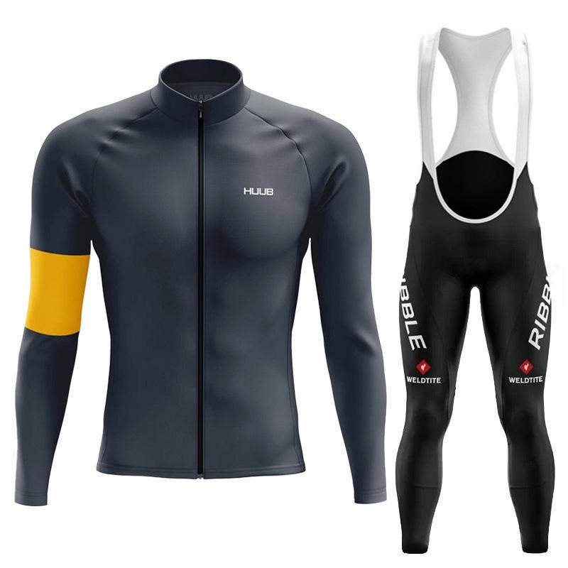 Long Sleeve Skinny Quick Drying Milk Silk Men's Road Bike Suit Mountain Bike Breathable Quick Drying 2026 Autumn Breathable Cycling Suit Suit