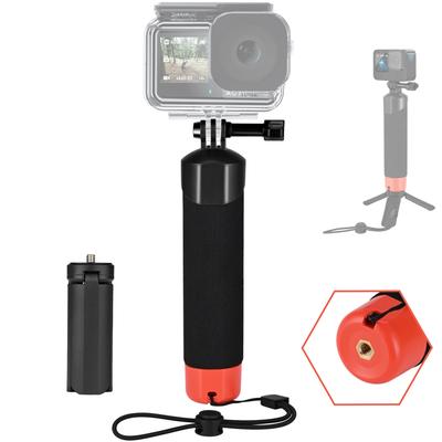 Empuñadura Flotante para Montaje Flotante para Osmo Action Impermeable Flotante Mano Impermeable Selfie Subacuático Selfie Accesorio para Cámara de Acción para GoPro Hero