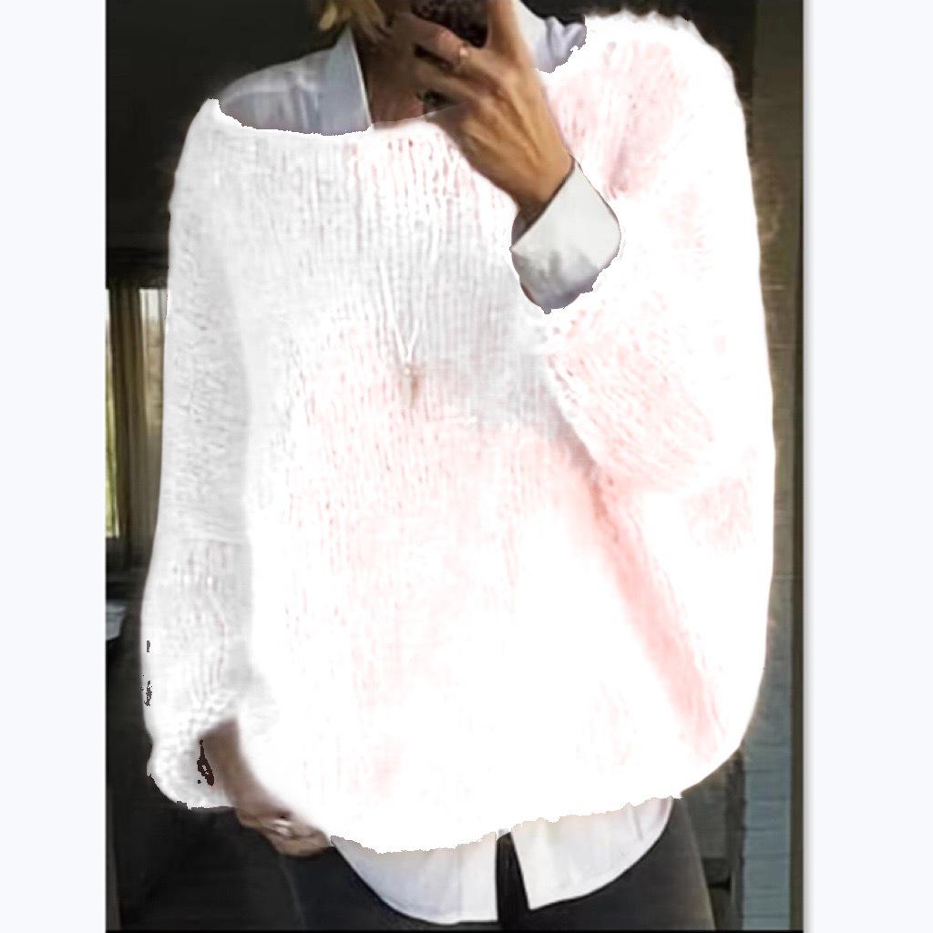 2026 Women's European & American Autumn Winter Knit Sweater - New Style Fashion Casual Top
