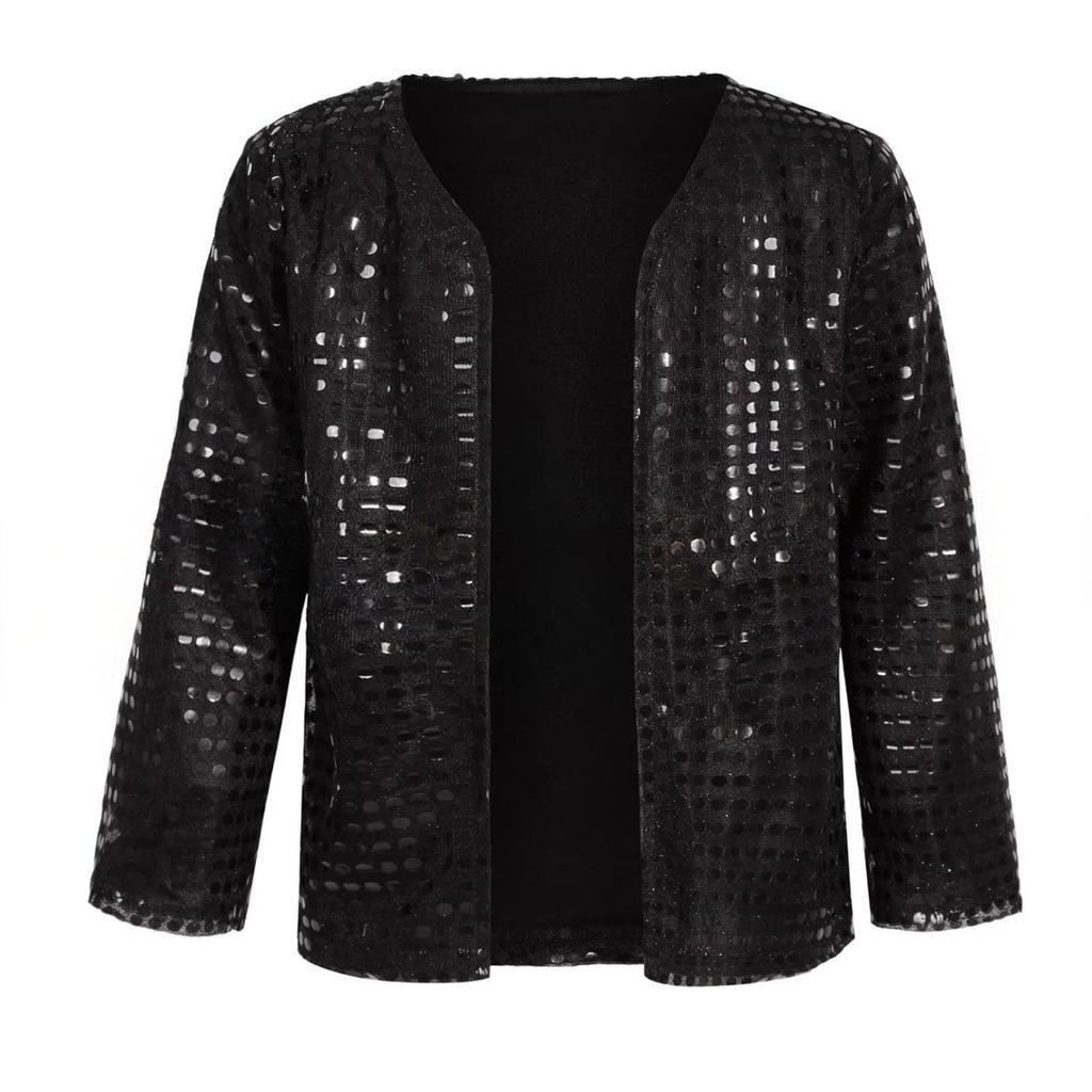 Children's Dance Performance Costume Set Sequined Jacket Pants T-Shirt Gloves Hat Sunglasses Tap Dance Outfit Stage Wear for Kids