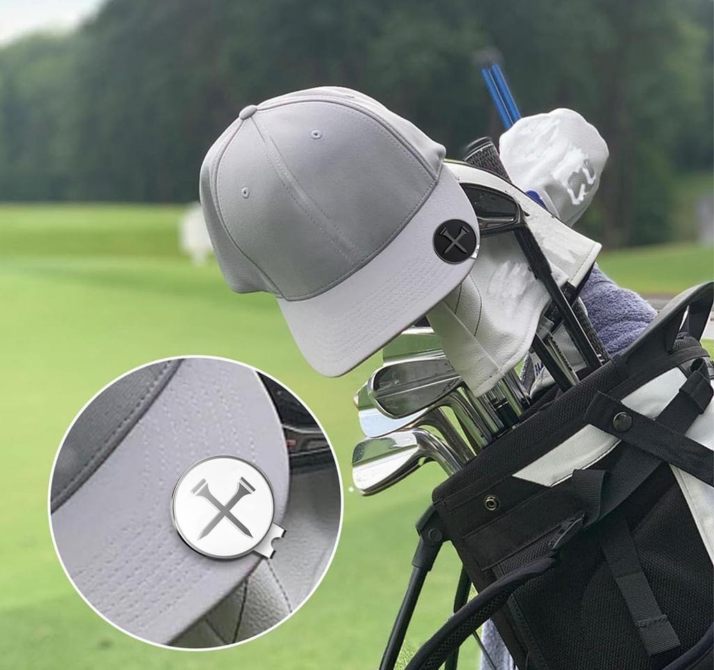 Adhere Golf Markers Funny Golf Ball Position Markers Soft Enamel