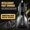 Dual Usb Car Charger Fast Phone Charge For Iphone 12 11 Pro Max 8 Plus Ipad Huawei Samsung Xiaomi Lg Quick Charge Qc 3.0 4.8a