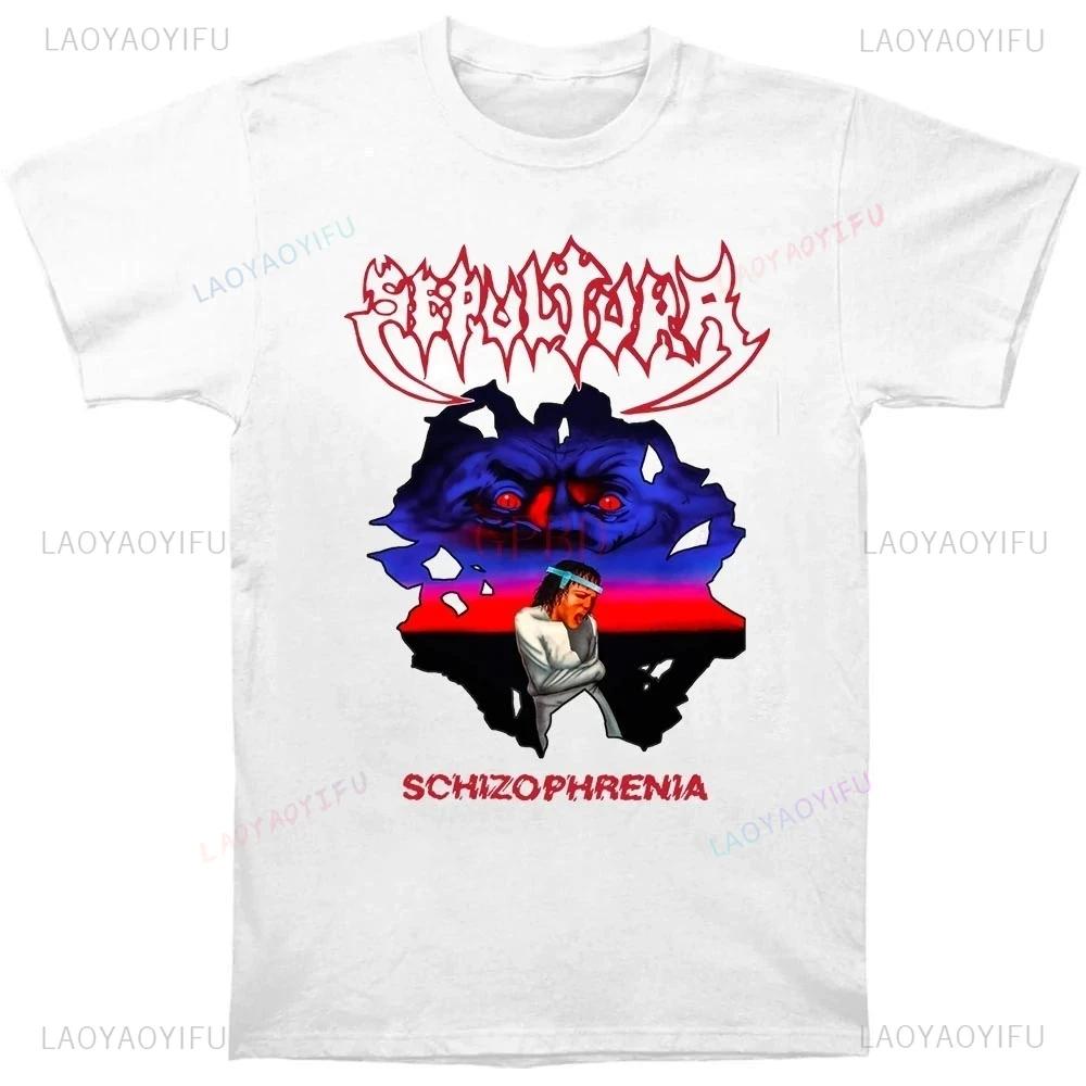 

2023 New SEPULTURA ROOTS 30 YEARS T SHIRT METAL CAVALERA Printed T-shirt Vintage Women Men Short-sleev 4XL