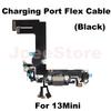 Ladeanschluss Flexkabel für iPhone 11 12 13 14 Pro Max Mini X XS XR USB-Ladegerät Dock-Anschluss Mit Mikrofonband Reparatur