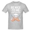 1 Piece Kitchen Worker Funny 100 Cotton Tshirt Be Nice To Me Or Ill Burn Your Food Tees Tops For Unisex