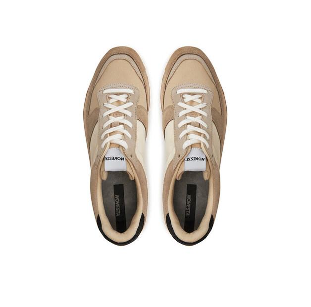 Мужские кроссовки Novesta Новеста marathon trail n979002-16350y001 бежевые