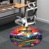 1pc Sunset Mountains Chair Carpet for Office, Non-slip, Soft and Durable Office Rug for  Decoration, Perfect for Office Yy251229155